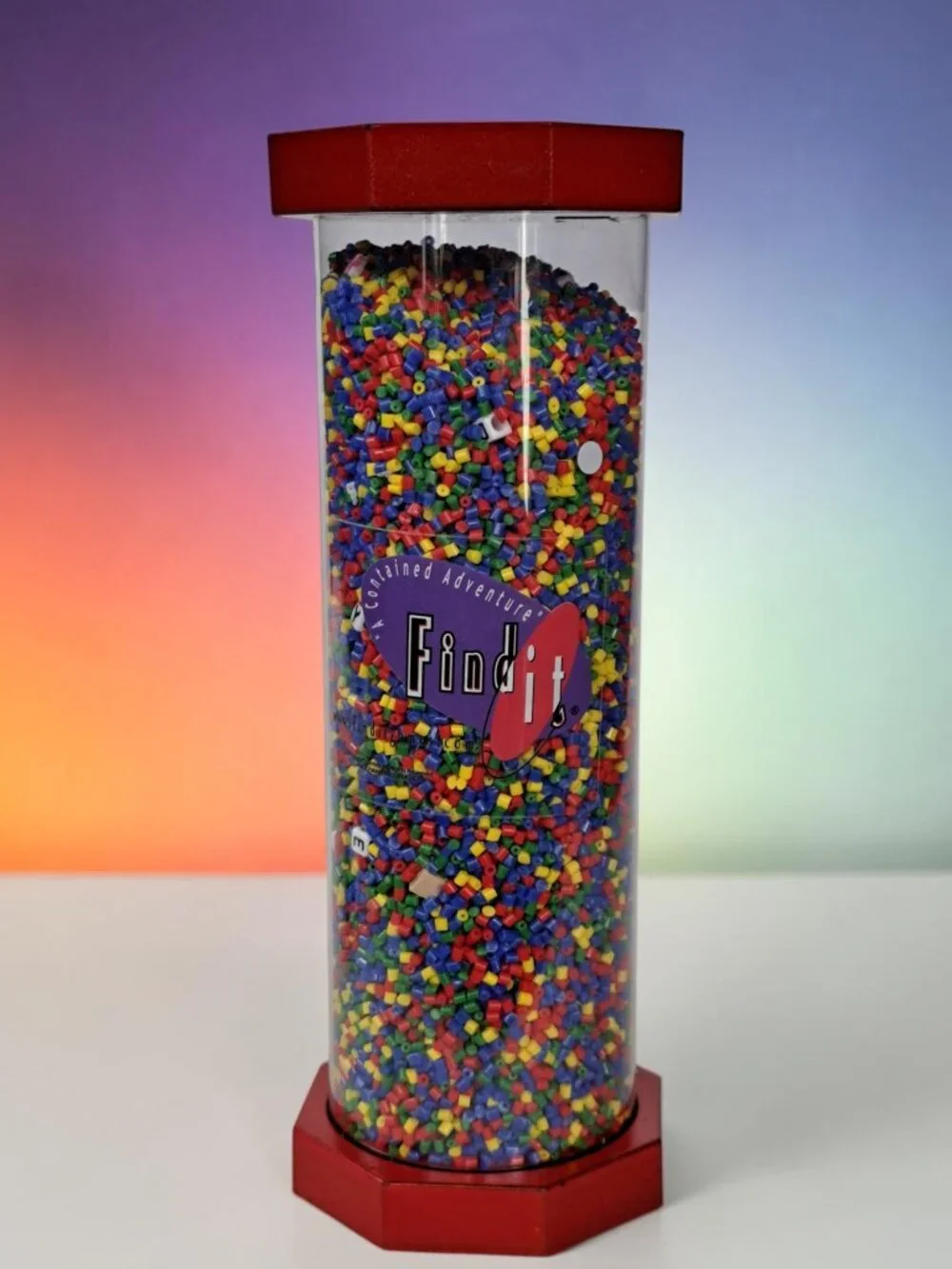 Find It A Contained Adventure Sensory Game In A Tube Red Calming Toy